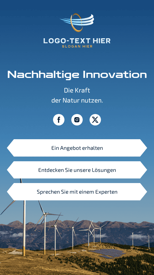 Nachhaltige Energielösungen Link in Bio