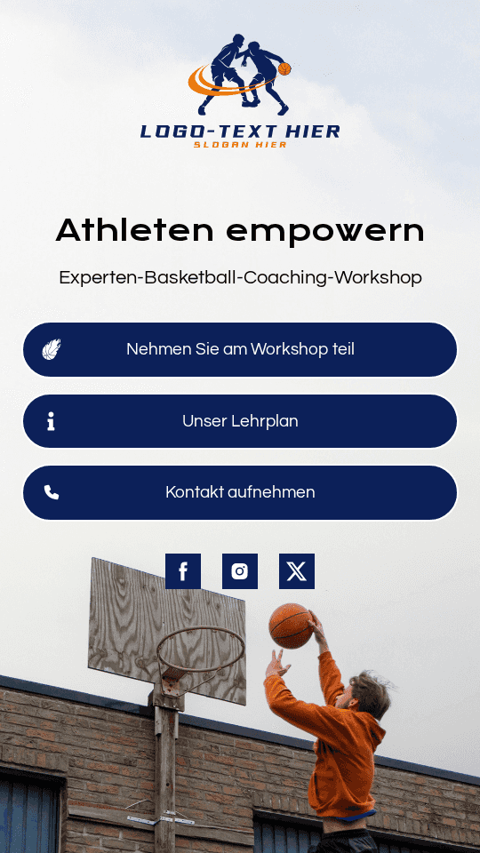 Basketballtrainingskurs Link in Bio