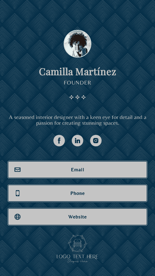 Interior Designer Link in Bio Image Preview