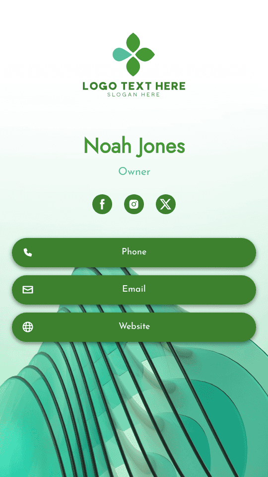 Generic CEO Enterprise Digital Business Card