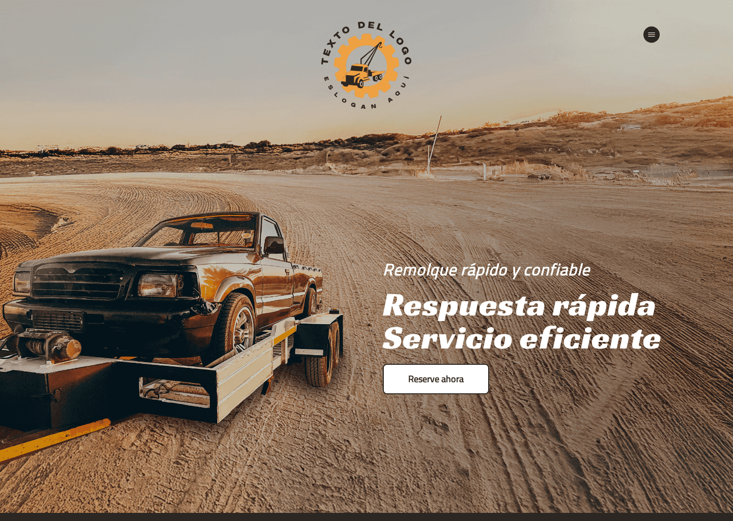 Servicio de grúa Website