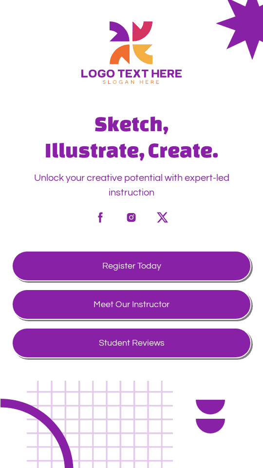 Multimedia Graphic Class Link in Bio Preview