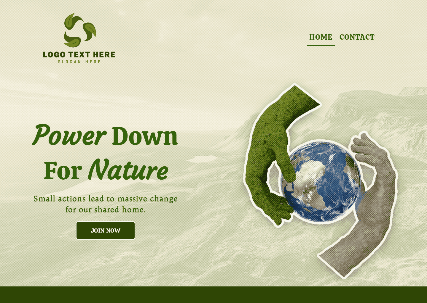 Global Power Movement Website Preview