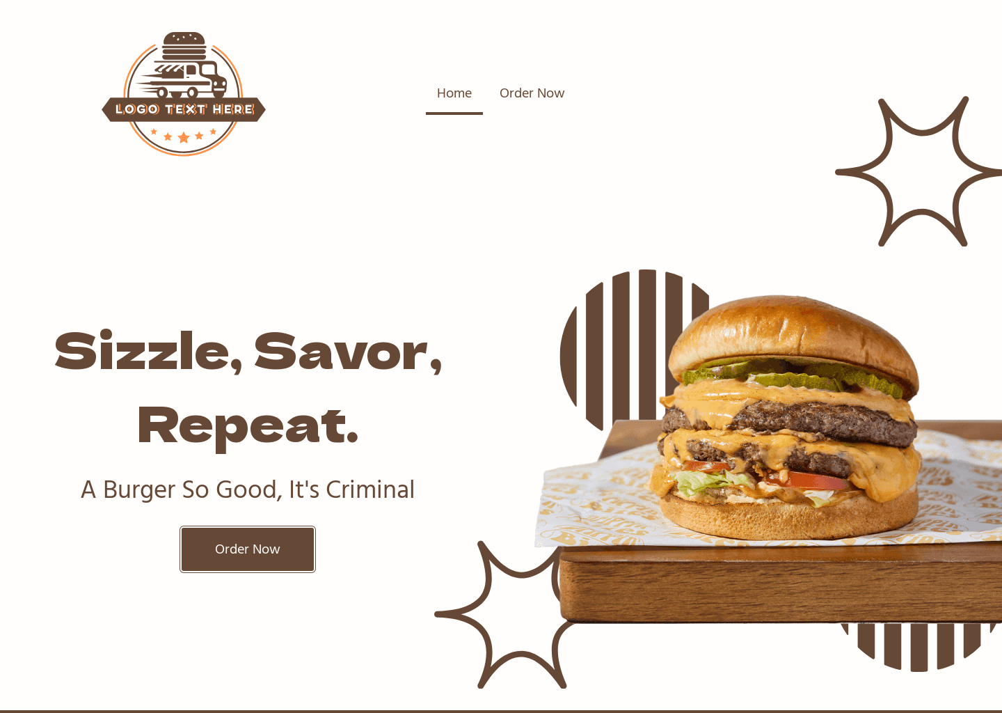 Fast Burger Joint Website