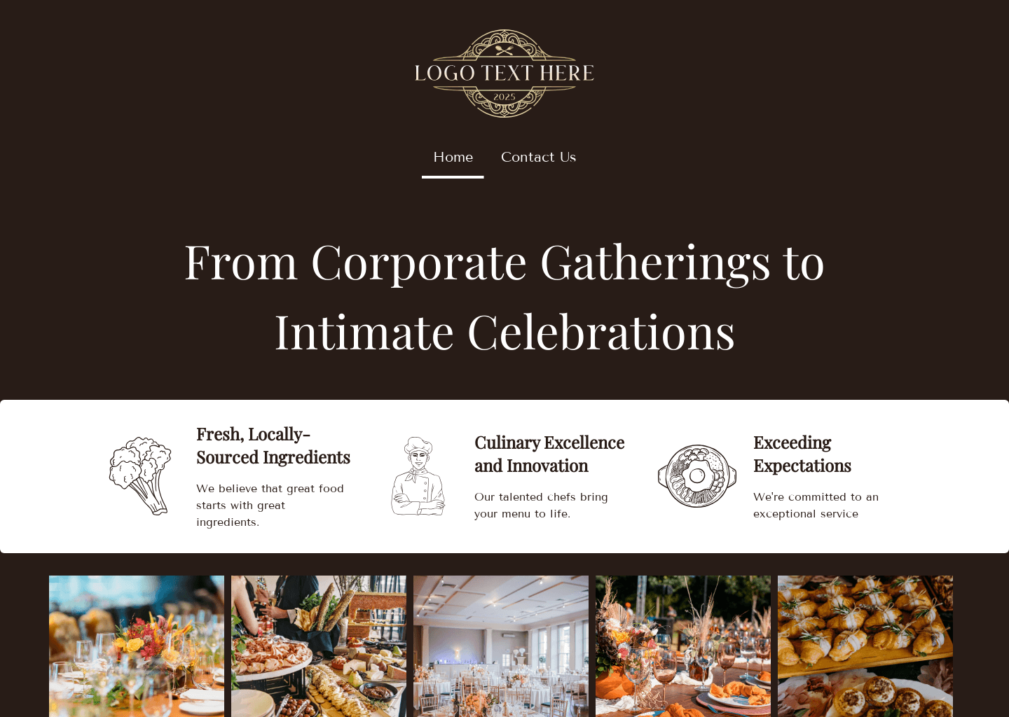 Fine Gathering Website Design