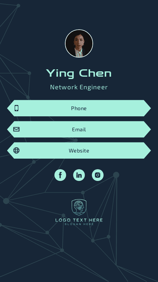 Network Engineer Digital Business Card