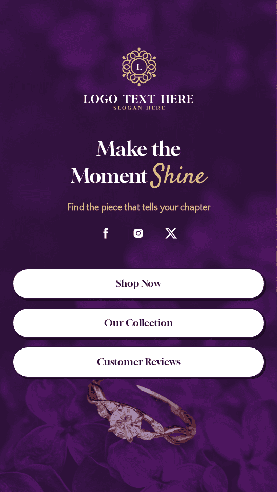 Jewel Accessory Shop Link in Bio Preview