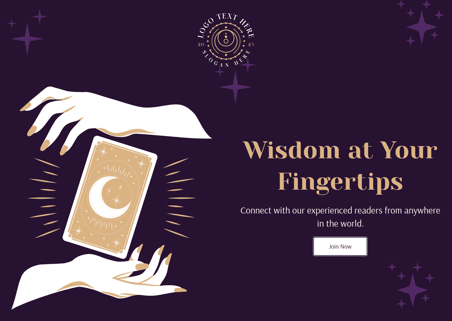 Online Psychic Reading Website Preview