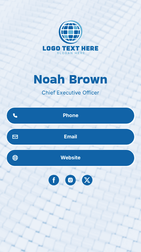 Commerce Business CEO Digital Business Card