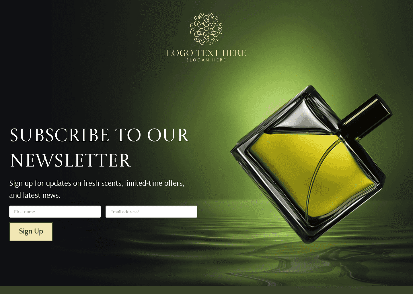 Luxury Perfume Logo Business Name For Perfume Luxury Perfume Shop