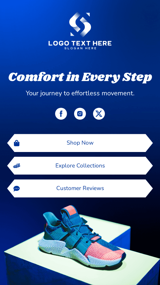 Running Shoes Shop Link in Bio Preview