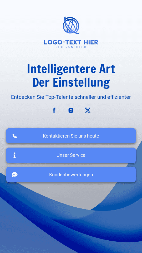 Digitale Talentakquise Link in Bio