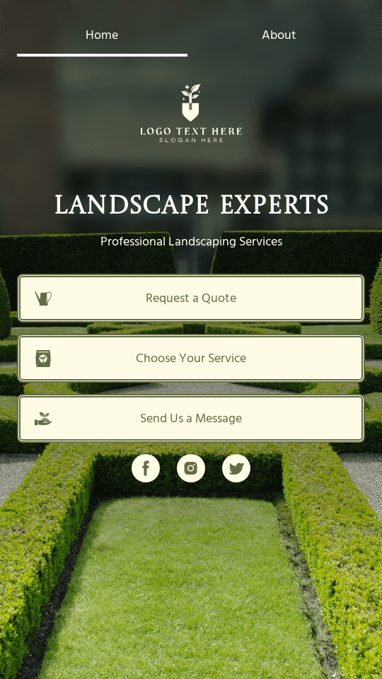 Outdoor Gardening Landscaper Link in Bio Preview