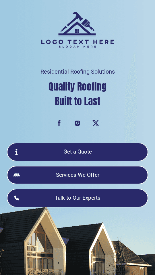 House Roofing Construction Link in Bio Preview