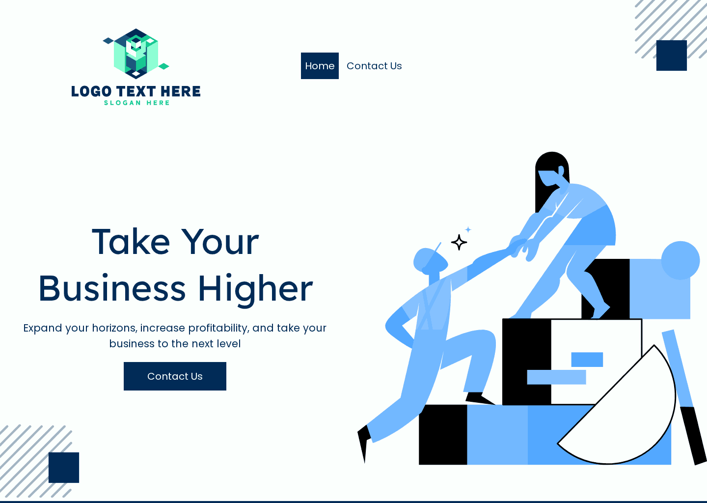 Corporate Advisor Agency Website Preview