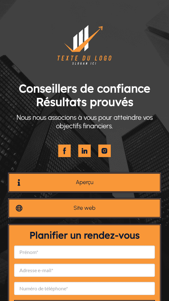 Cabinet de conseil en comptabilité Link in Bio Preview