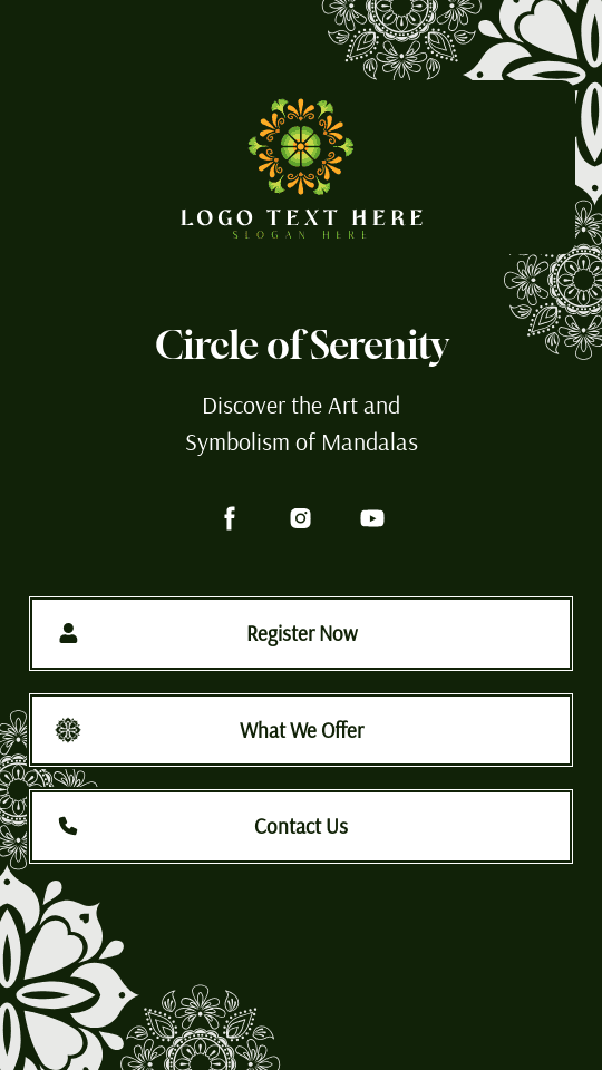 Mandala Making Workshop Link in Bio Preview