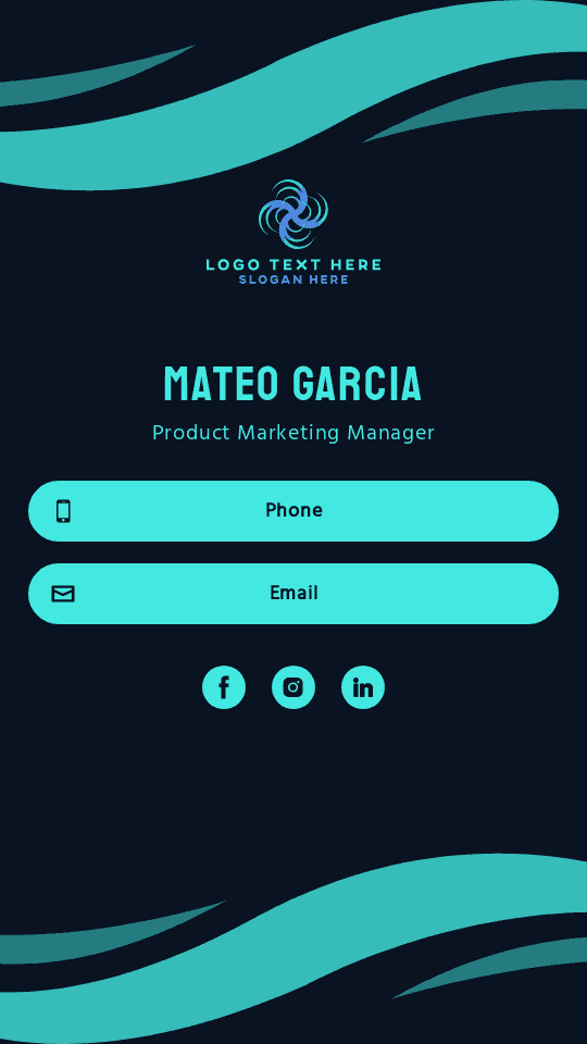 Product Marketing Manager Digital Business Card
