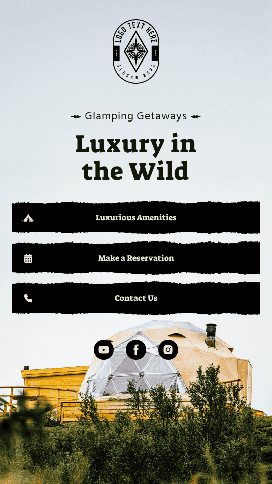 Luxury Glamping Tour Link in Bio Preview