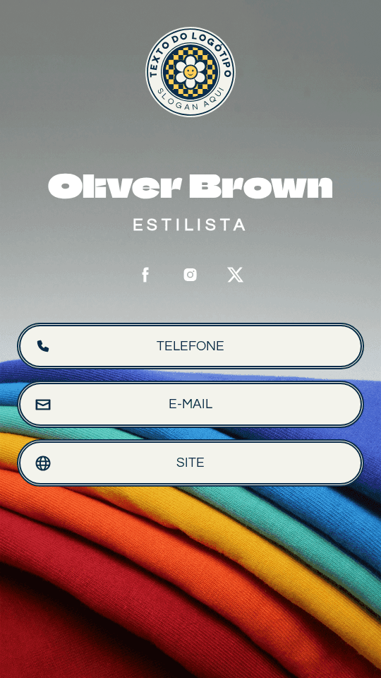Estilista de Moda Digital Business Card