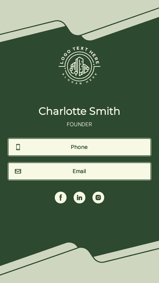 Administrative Manager Digital Business Card Preview