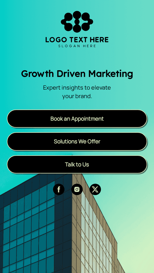 Corporate Marketing Firm Link in Bio Preview