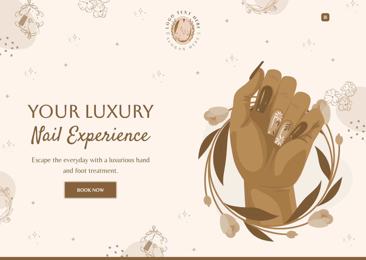 Nail Beauty Lounge Website Preview