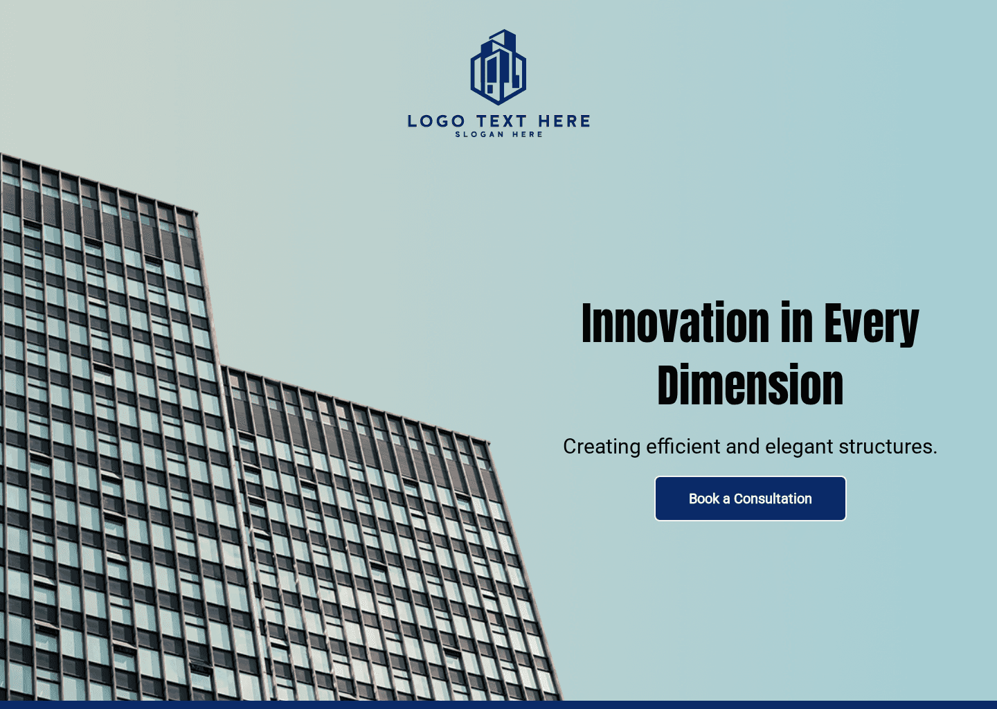 Building Architectural Firm Website Preview