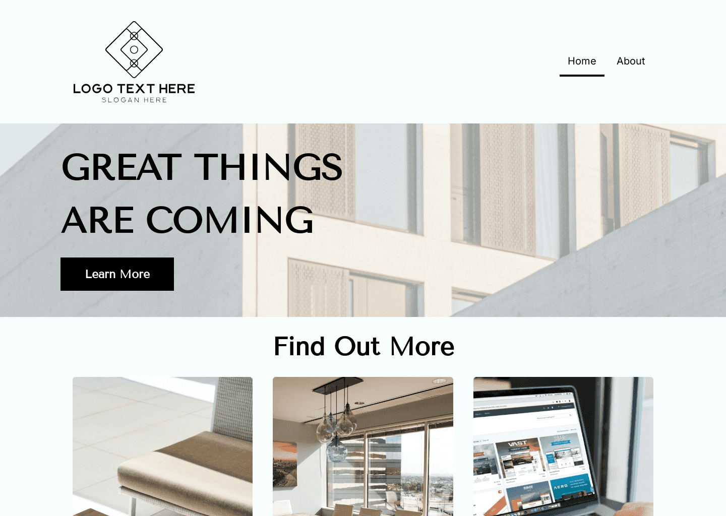 Modern Coming Soon Website Preview