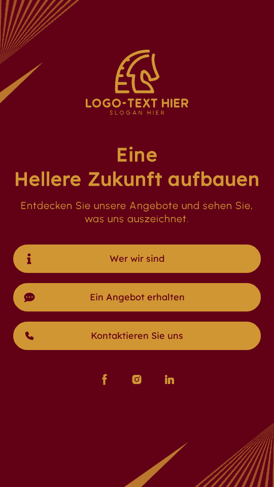 Allgemeine Geschäftsbestellung Link in Bio