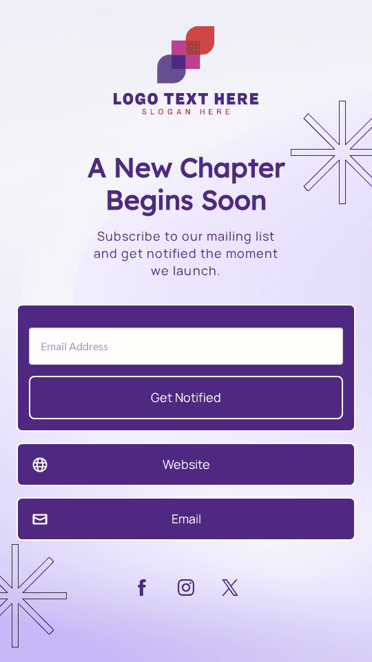 Modern Generic Launch Link in Bio