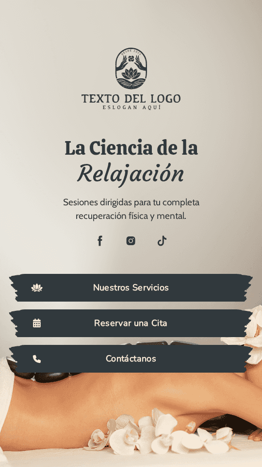 Servicio de Masaje Terapéutico Link in Bio Preview