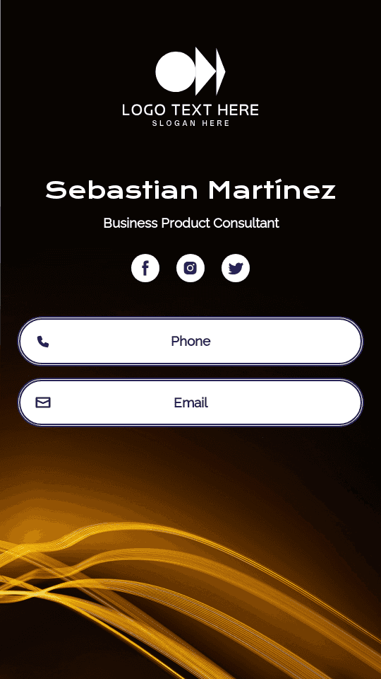 Business Product Consultant Digital Business Card