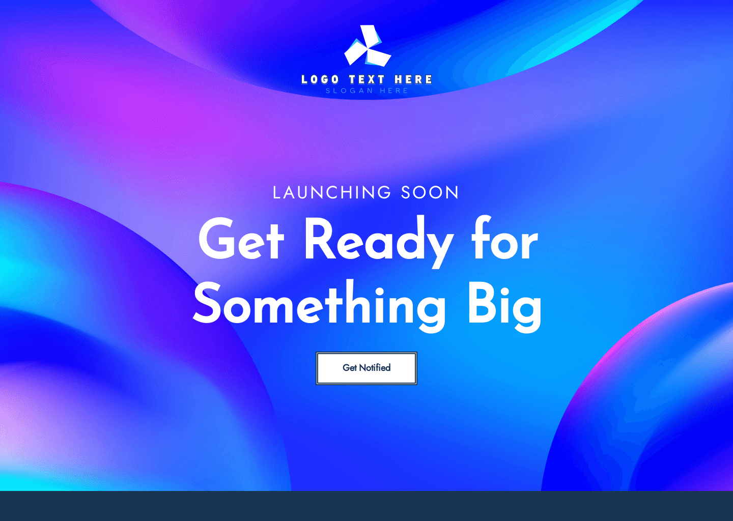 Simple Business Launch Website Preview