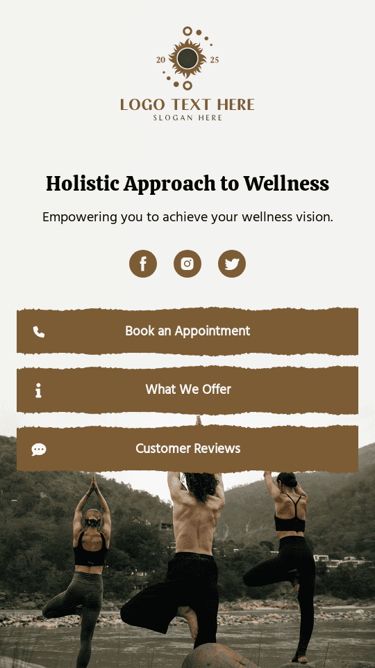 Fitness Wellness Training Link in Bio Preview