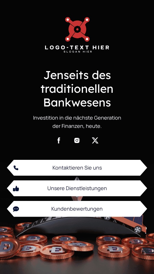 Digitale Krypto-Handel Link in Bio