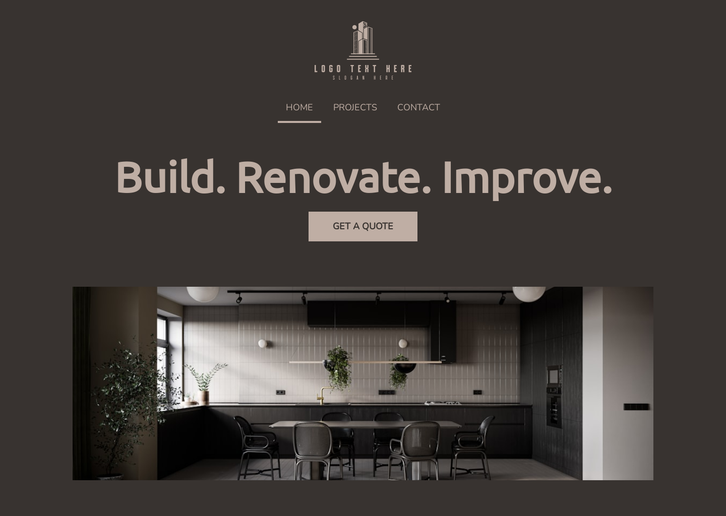 Builder Renovations Website