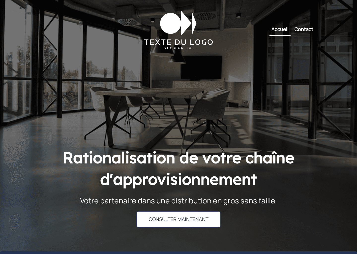 Solutions de distribution en gros Website Preview
