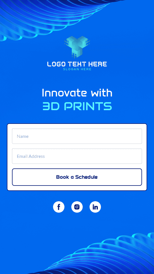 3D Printing Reservation Link in Bio