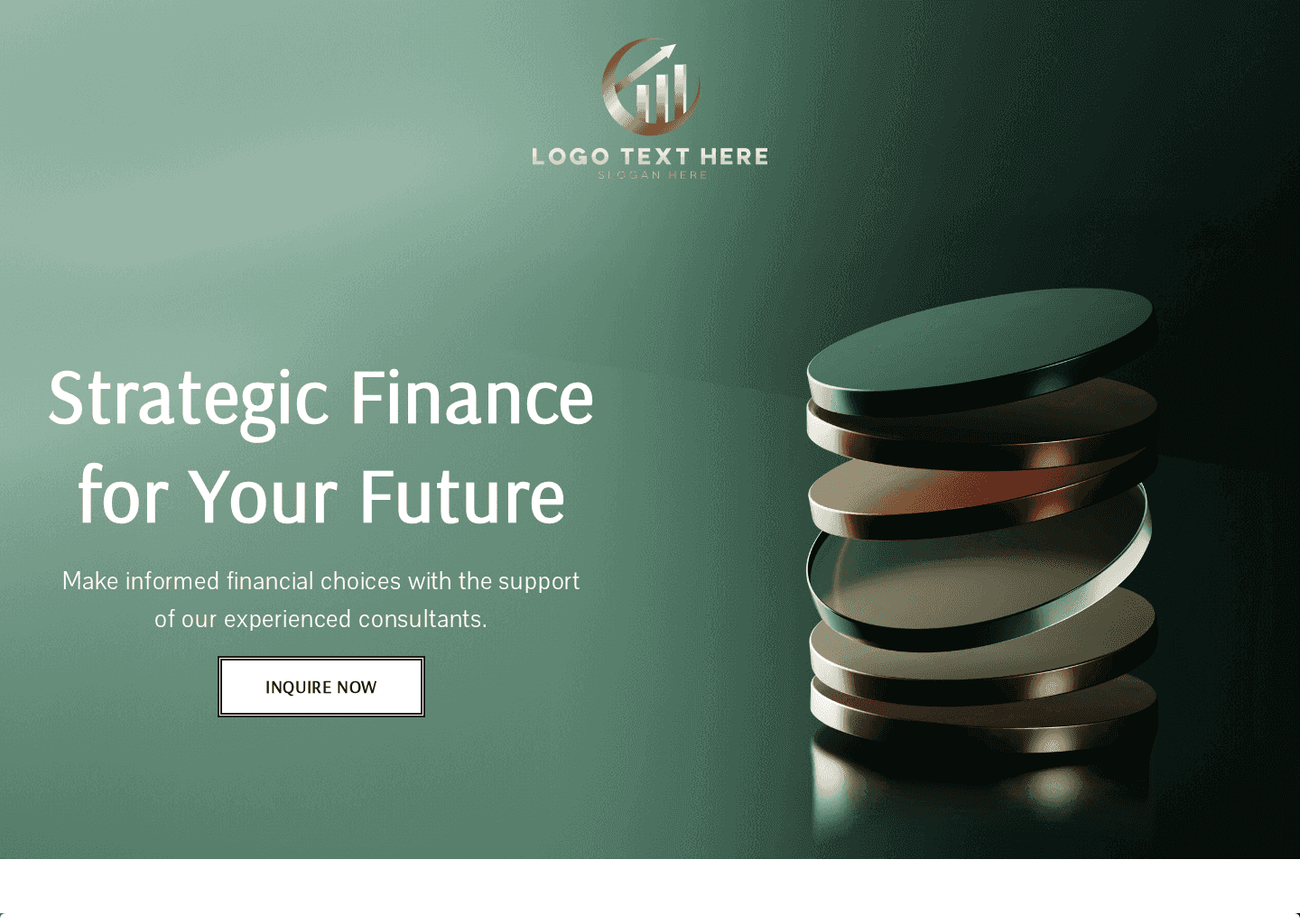 Finance Consultancy Firm Website Preview