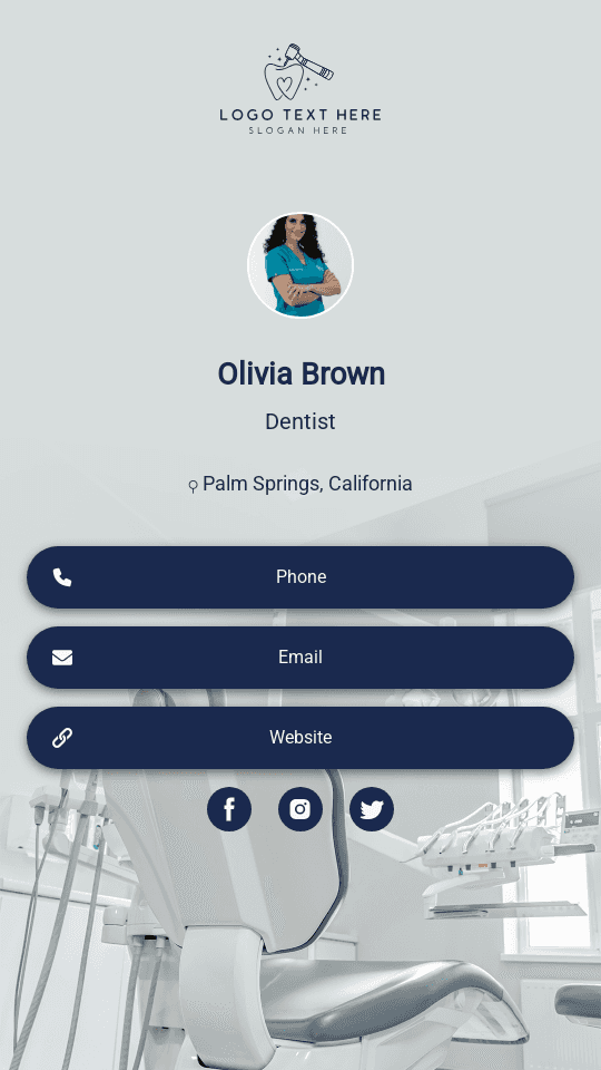 Tooth Care Dentist Link in Bio Image Preview