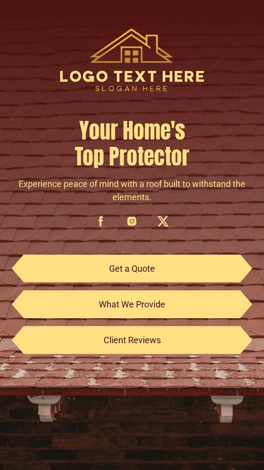 Roofing Construction Building Link in Bio Preview