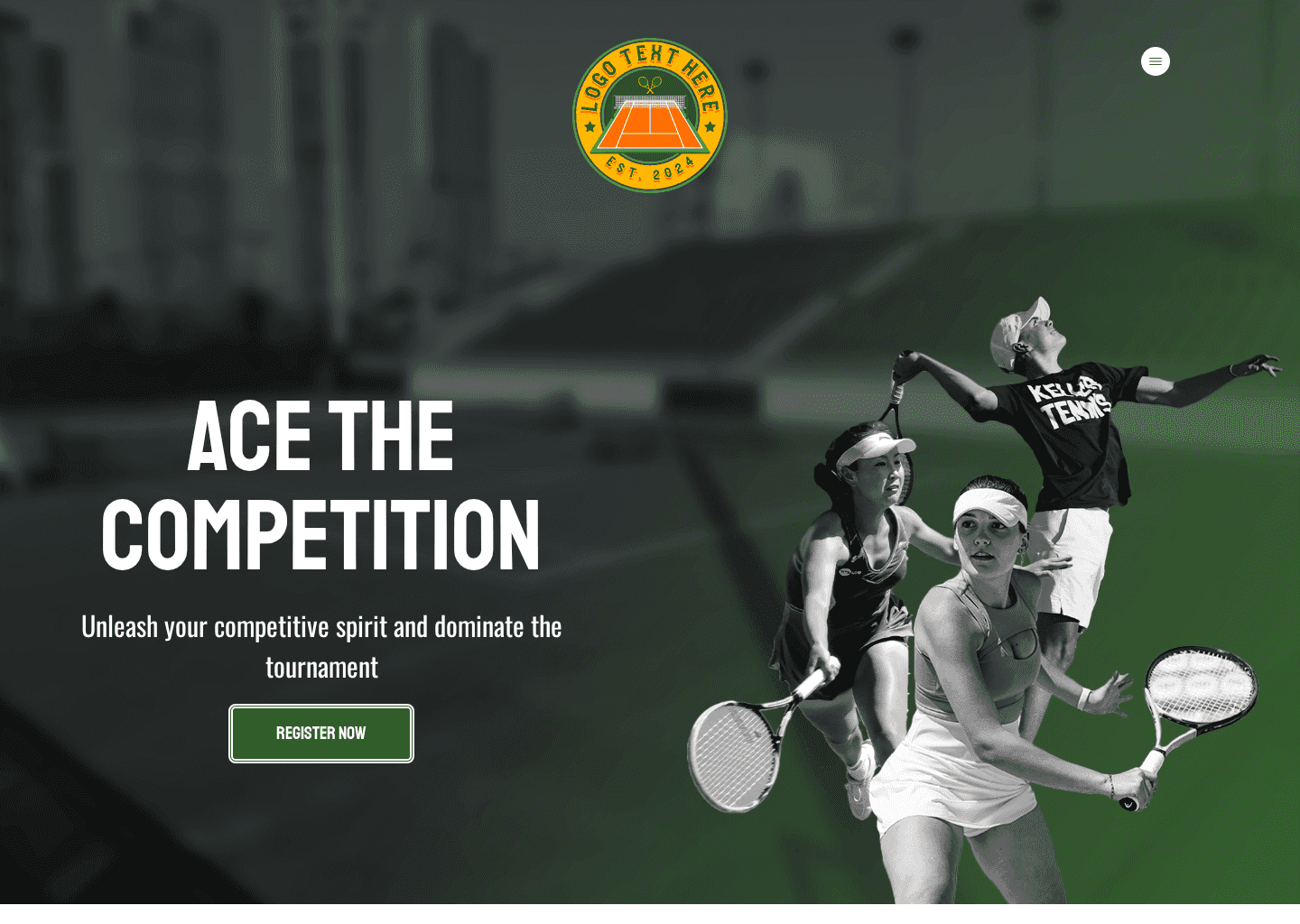 Tennis Sport Championship Website