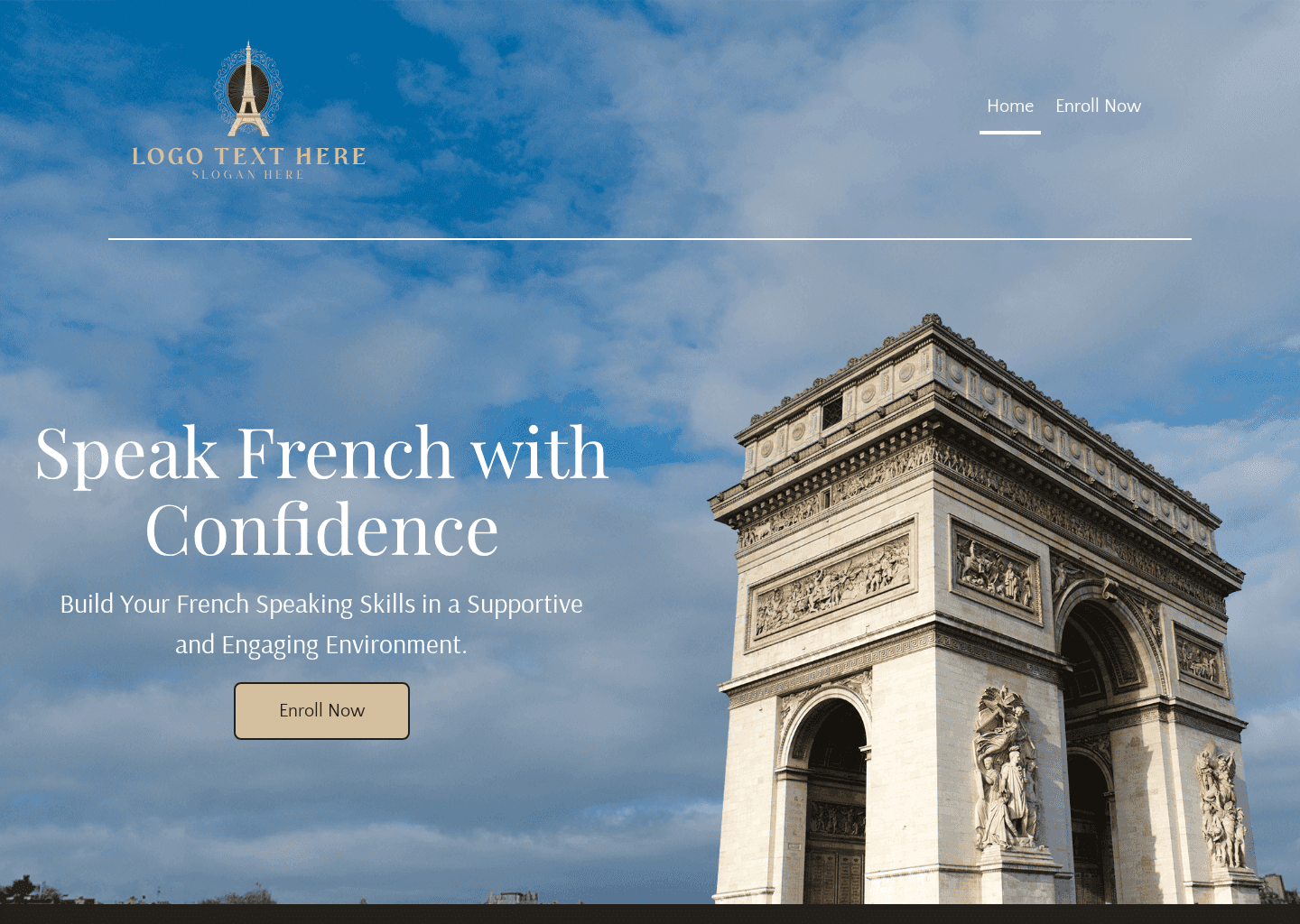 Culture Education French Website Preview