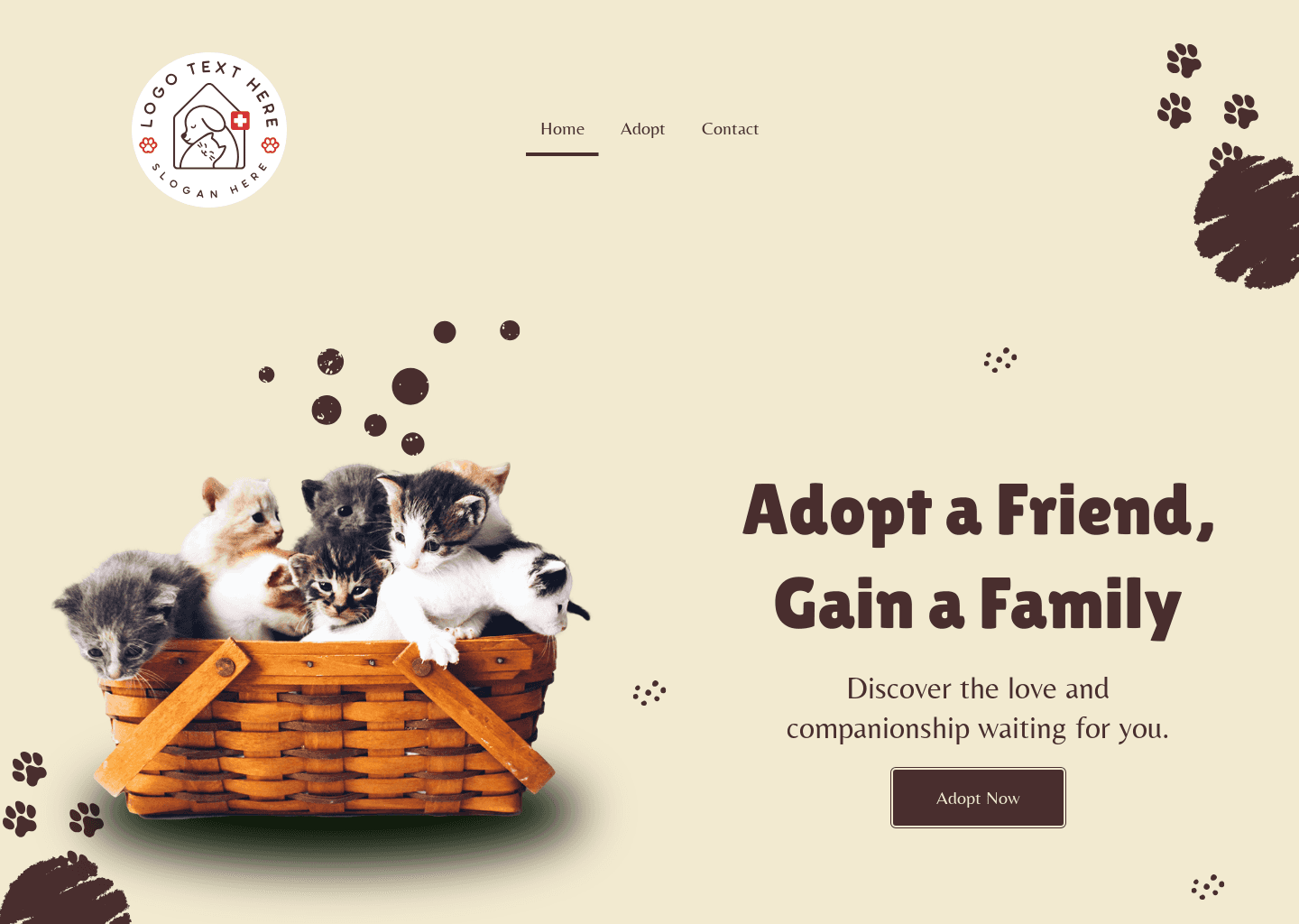 Animal Sanctuary Society Website Preview