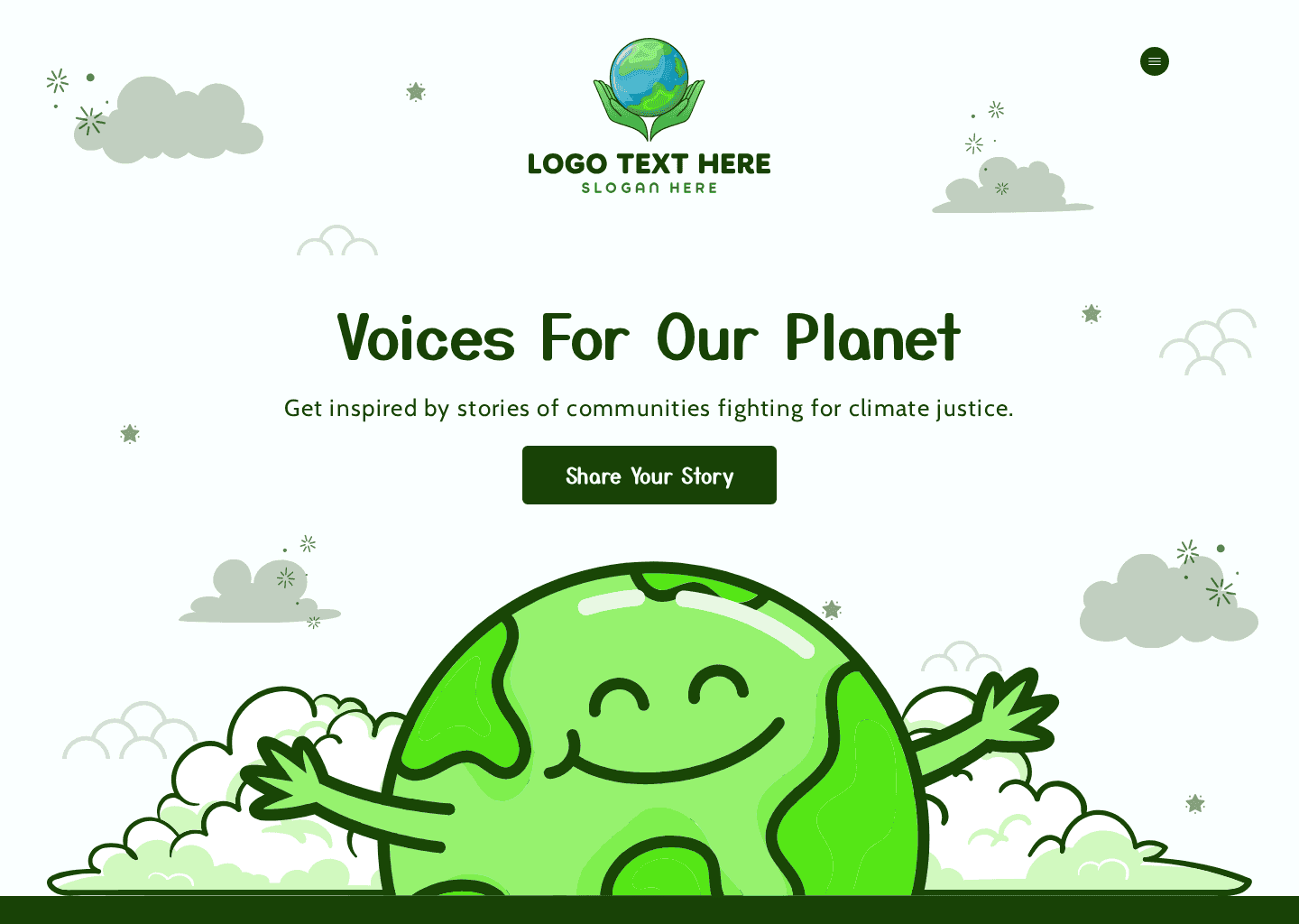 Earth Hour Articles Website Preview