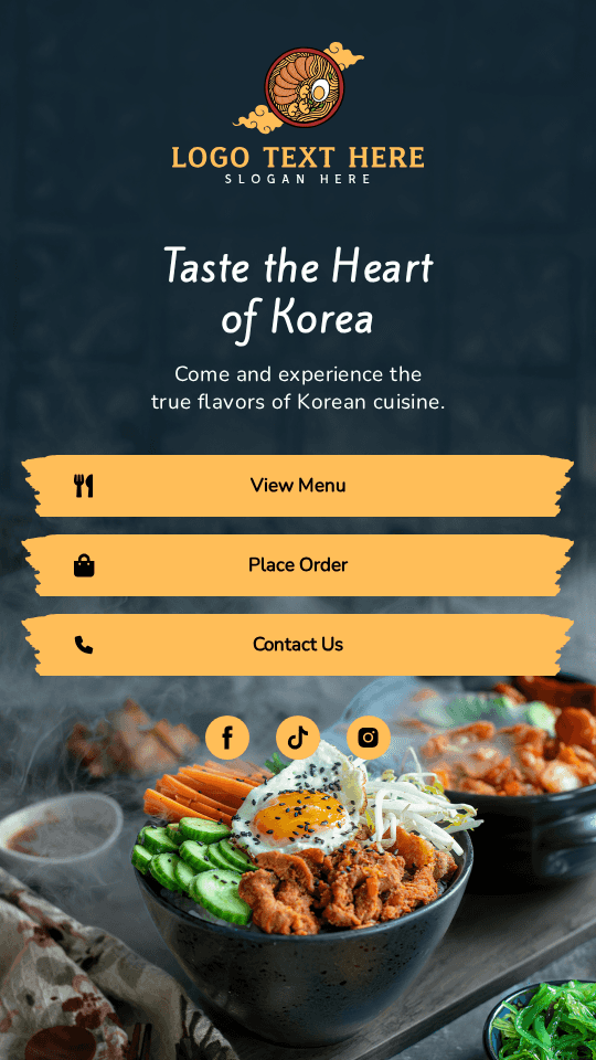 Authentic Korean Cuisine Link in Bio Preview