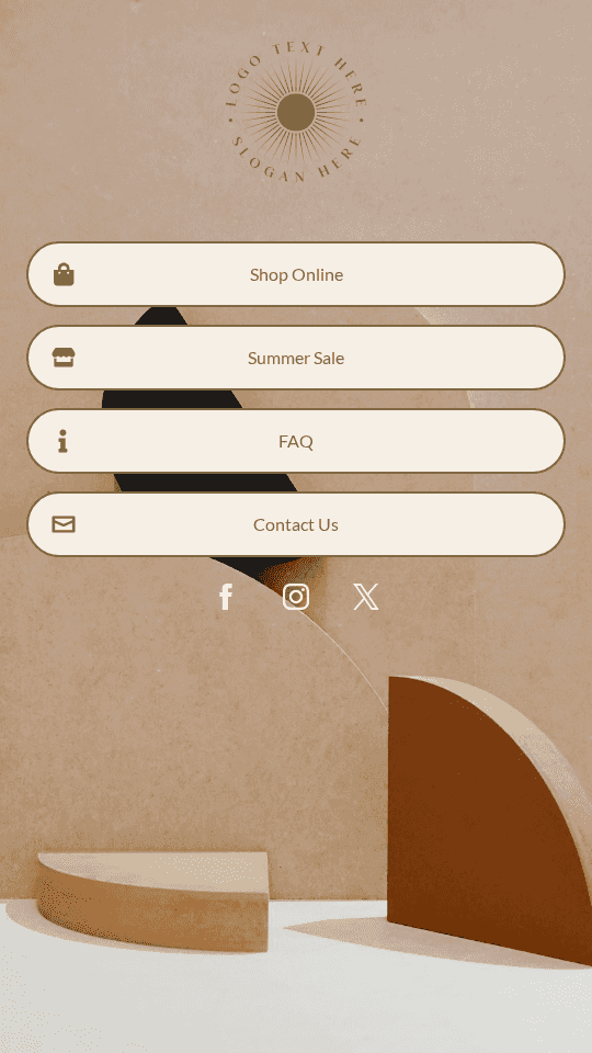 Simple Online Store  Link in Bio Preview