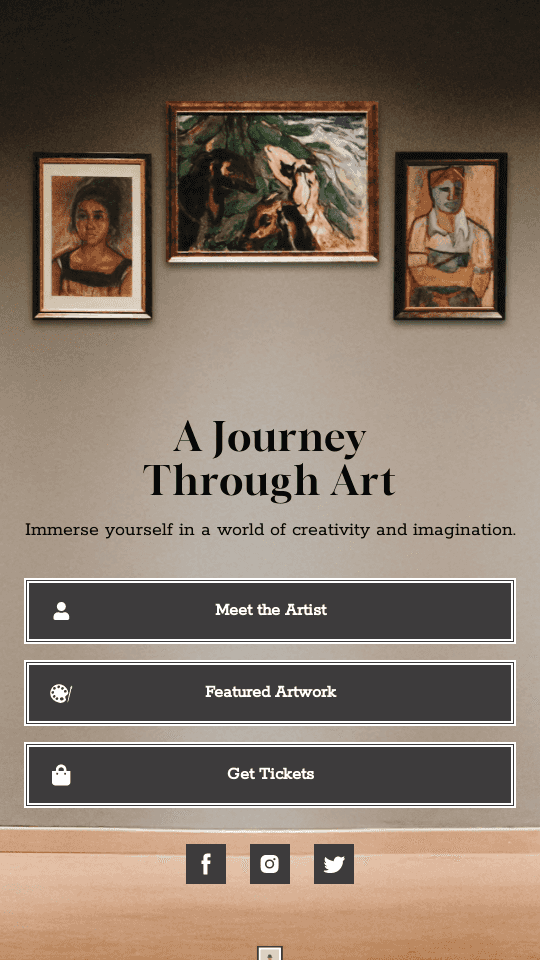 Art Gallery Exhibition Link in Bio