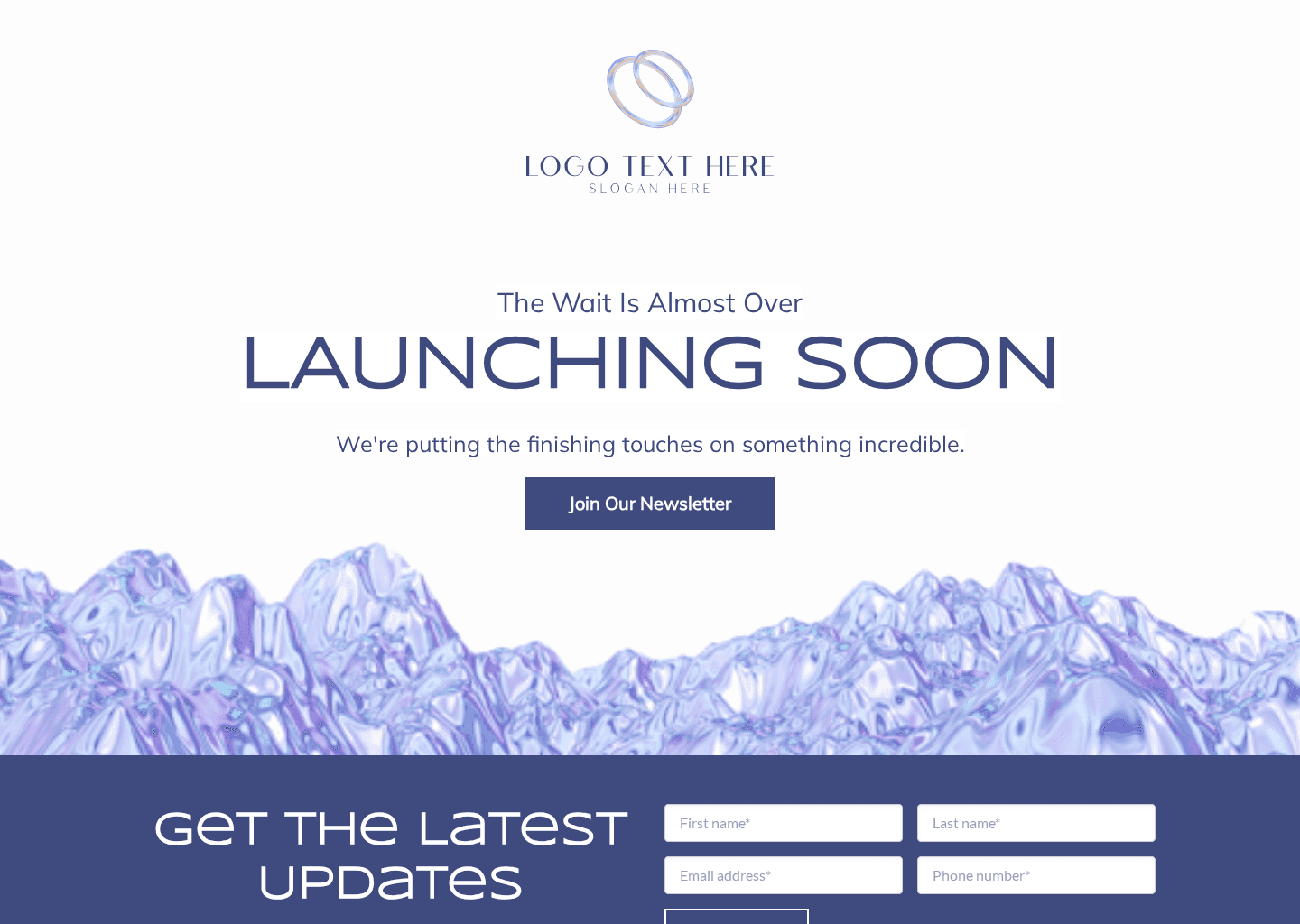 Commerce Business Launch Website Preview